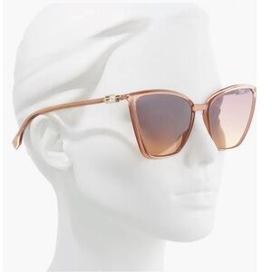 Fendi Tortoise Gold Cat-Eye Sunglasses